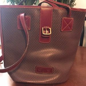 Dooney and Bourke bag given as gift hardly used.